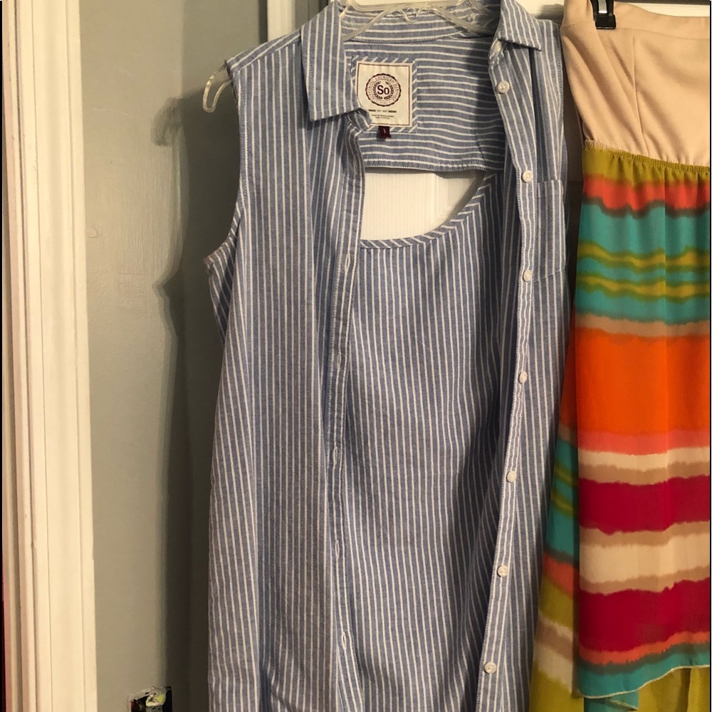 Kohls button up dress